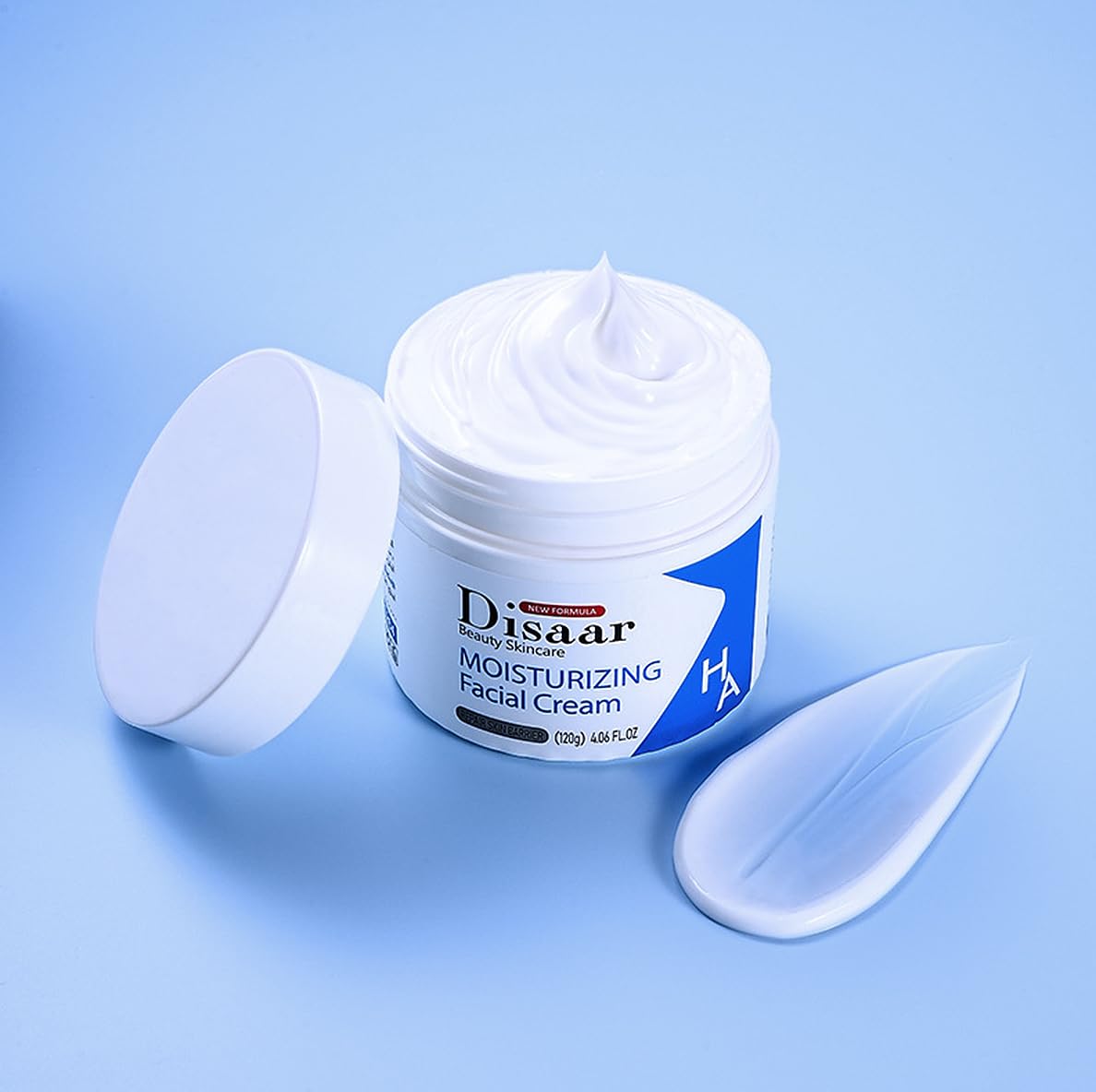 DISAAR Beauty Facial Cream Hyaluronic Acid Ceramide Vitamin E 120g
