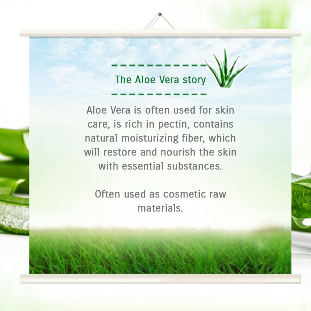 BIOAQUA 92% Aloe Vera Refresh Cream Soft Smooth Silky Skin Natural Extract Moisturizing 50g