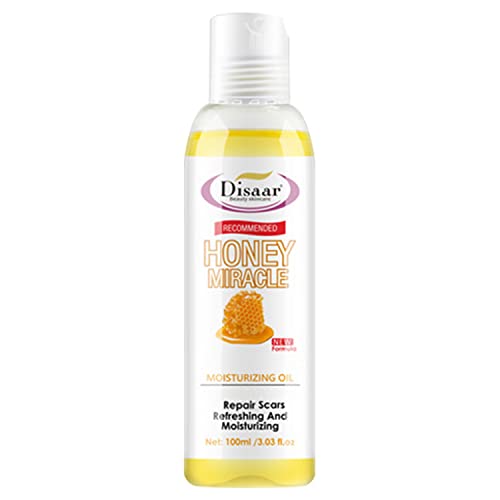 DISAAR Beauty Honey Moisturizing Oil Purifying Repair Scars Refreshing Skin Easy Absorbed 100ml/3.03fl.oz