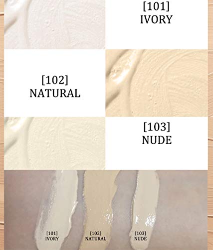 DISAAR BEAUTY Foundation Make-Up Cover Creamy Concealer Waterproof SPF30 Hypoallergenic Whitening 30g