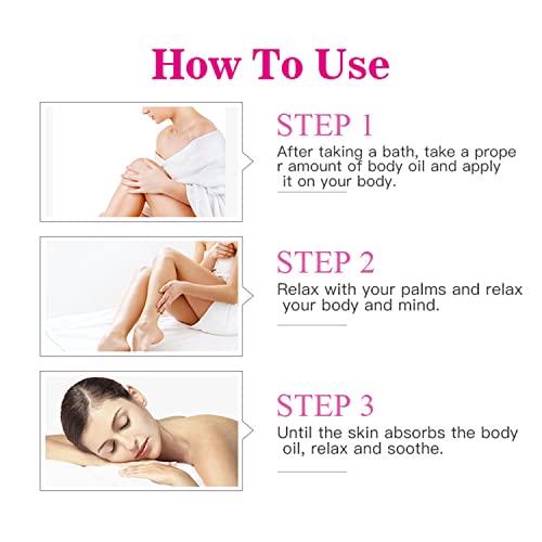 DISAAR Beauty Snail Face Body Oil Reduces Acne Scars Moisturizing Dry Facial Skin Care Repairs 75ml/2.5fl.oz