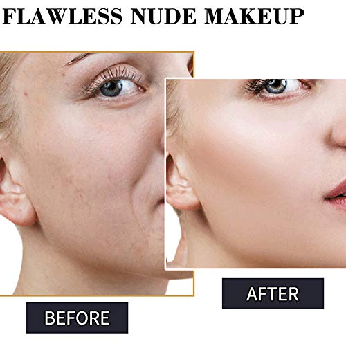 DISAAR BEAUTY Foundation Make-Up Cover Creamy Concealer Waterproof SPF30 Hypoallergenic Whitening 30g