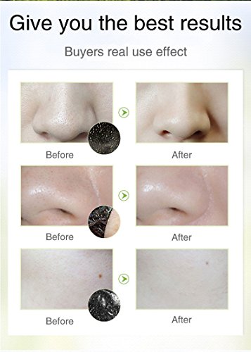 Disaar Blackhead Remover, Bamboo charcoal Black Purifying Peel-Off Face Mask, Deep cleansing for Face Nose 50ml