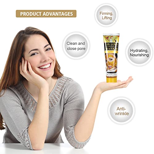 AICHUN BEAUTY Peel-Off Facial Mask Deep Cleansing Oil & Dirt Pores Face Skin Recover Vitamin A & E 120ml/4.05fl.oz