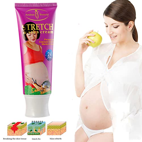 AICHUN BEAUTY Stretch Marks Cream Snail Extract Reduce Skin Scars Remove Damaged Skin Cells 120g/4.23oz