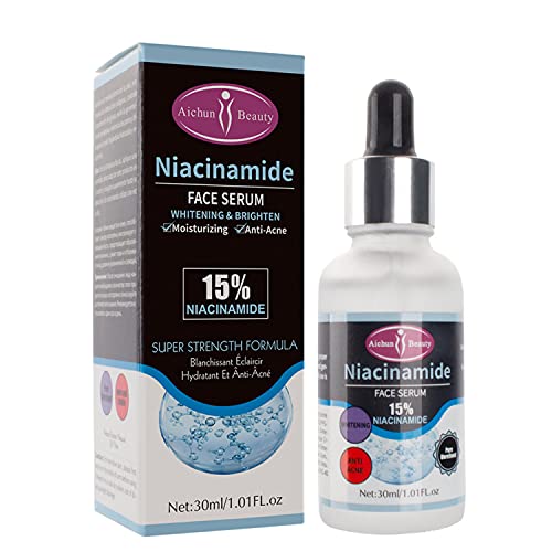 AICHUN BEAUTY 15% Niacinamide Face Serum Moisturizing Anti-Acne Facial Skin Care 30ml