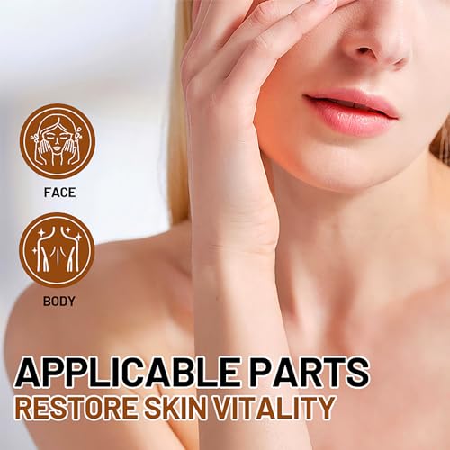 DISAAR Beauty Cinnamon Black Sesame Soap Exfloting Deep Cleansing Pores Reduces Wrinkles Moisturizing 120g / 4.23oz