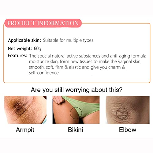 AICHUN BEAUTY Restore Vaginal Tightness Intimate Cream Private Parts Pink Tender PH Balanced Moisturizing Dry Skin Removing Odor 60g / 2.03fl.oz