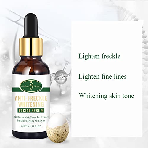 AICHUN BEAUTY Facial Serum Anti-Freckle Essence Nicotinamide Green Tea Extract Moisturizing Smooth Delicate 30ml/1fl.oz