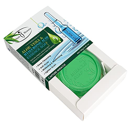 AICHUN BEAUTY Handmade Essence Soap Deep Cleaning Moisturizing Repair Oil Control Skincare 100ml