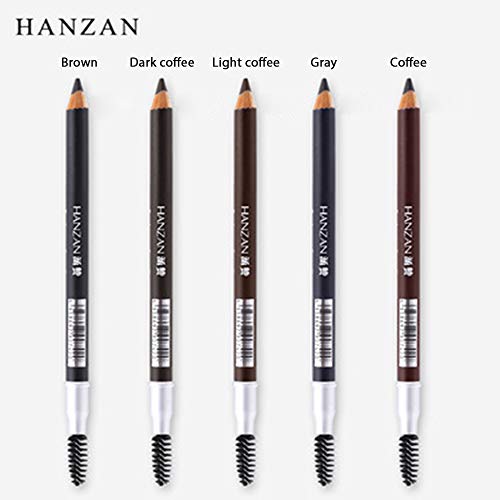 HANZAN Waterproof Eye Brow Eyeliner Eyebrow Pen Pencil Makeup Cedar Wood Cosmetic Tool