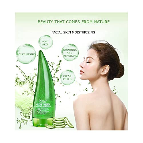 DISAAR BEAUTY Aloe Vera Gel 99% Soothing and Moisturizing Gel Oil Control Acne After-sun Repair 260ml
