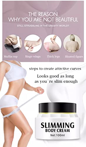 AICHUN BEAUTY Slimming Body Cream Burning Fat Shrinking Firming Reducing Wrinkles Non-Irritating 3 days Effective 100ml 3.4 oz