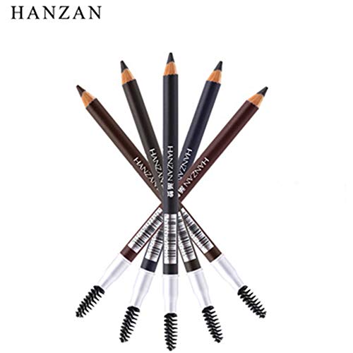 HANZAN Waterproof Eye Brow Eyeliner Eyebrow Pen Pencil Makeup Cedar Wood Cosmetic Tool