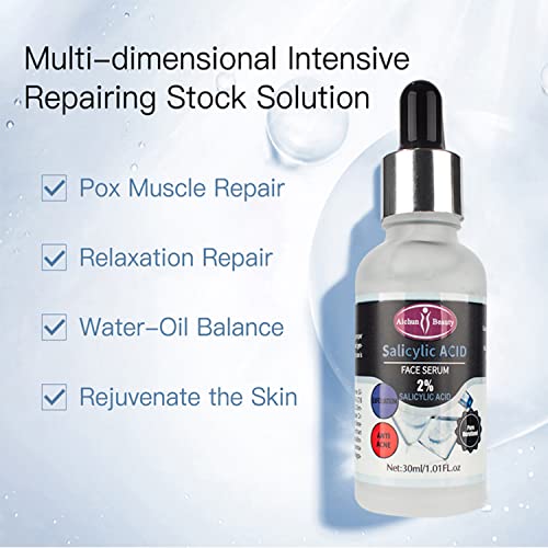 AICHUN BEAUTY Face Serum 2% Salicylic Acid Exfoliation Anti-Acne Facial Smooth Essence 30ml/1.01Fl Oz