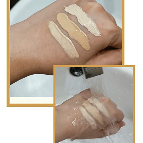 DISAAR BEAUTY Foundation Make-Up Cover Creamy Concealer Waterproof SPF30 Hypoallergenic Whitening 30g