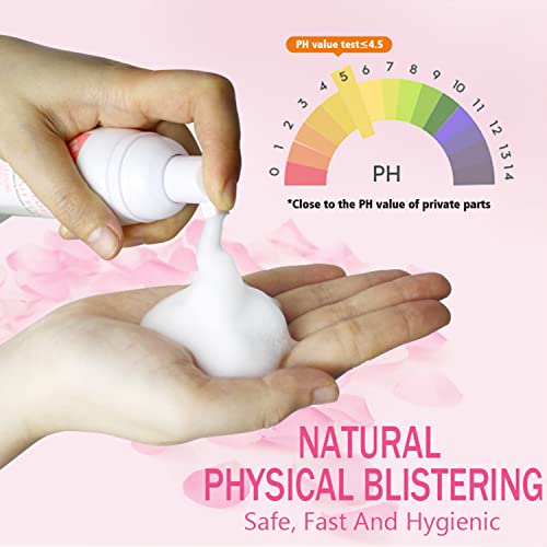 AICHUN BEAUTY Wash Foam Ultra Gently Cleaning Sterilization Vaginal PH Balanced Women's Private Parts Removing Odor 100ml / 3.38fl.oz