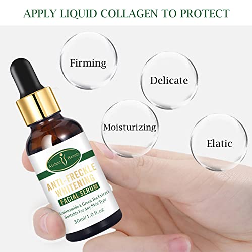 AICHUN BEAUTY Facial Serum Anti-Freckle Essence Nicotinamide Green Tea Extract Moisturizing Smooth Delicate 30ml/1fl.oz