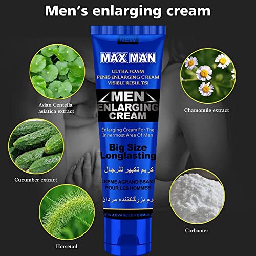 DISAAR BEAUTY Men's Massage Cream Penis Becomes Longer and Thicker Sexual Enhancement Erection Cream Men Energy Penis Growth Oil Delay Performance Boost Strength 50g