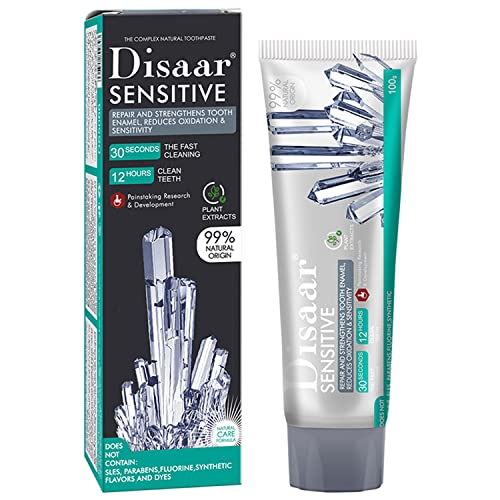 DISAAR BEAUTY Natural Toothpaste Sensitive Repair Strengthens Tooth Enamel Reduces Oxidation Sensitivity Fast Cleaning Teeth 100g/3.52oz