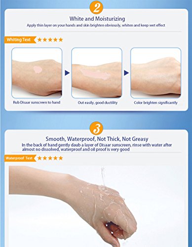 DISAAR Beauty Sunscreen Waterproof Skin Care Photoderm Max 60+ Cellular Bioprotection Water Resistant Anti-redness