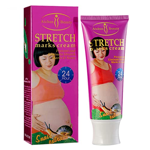AICHUN BEAUTY Stretch Marks Cream Snail Extract Reduce Skin Scars Remove Damaged Skin Cells 120g/4.23oz