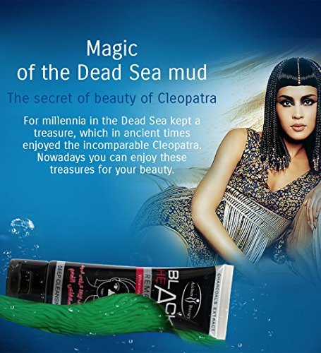 Aichun Blackhead Remover Dead Sea Mud Charcoal Deep Cleansing Black Mask 50g