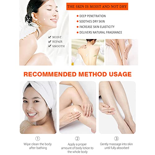 DISAAR Beauty Moisturizing Cream 92% Aloe Vera Cocoa Beans Vitamin E Hydrates Body Skin After Shower Anti-Wrinkle 120ml/4.03fl.oz