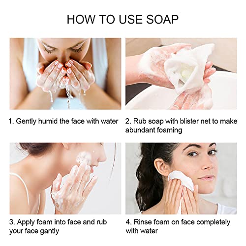 DISAAR Beauty Snail Soap Deep Cleaning Remove Spots Moisturizing Oil-Control Cleanses Pores Repair Skin 100g/3.52fl.oz