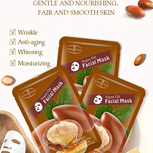 AICHUN BEAUTY Facial Mask Repair Essence Anti-Acne Refreshing Relieve Wrinkles Long-Lasting Soothing Face Skin Care Hydrating Moisturizing 10pcs