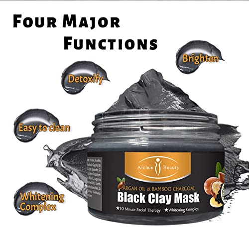 AICHUN BEAUTY Clay Face Mask Deep Cleansing Exfoliation Soothing Repair Remove Blackheads Facial Moisturizing Anti-Acne