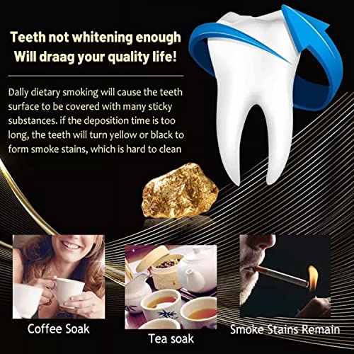 AICHUN BEAUTY 24K Pure Gold Whitening Toothpaste Remove Stains Repair Sensitive Teeth Fresh Breath 100ml/3.38oz