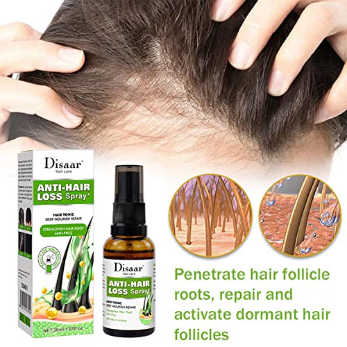 DISAAR BEAUTY Anti-Hair Loss Spray Tonic Deep Moisturize Nourish Repair Strengthen Hair Root Anti-Frizz Care 30ml / 1.01fl.oz