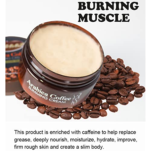 DISAAR BEAUTY Arabica Coffee Slimming Cream Cellulite Treatment Weight Loss Burner 120ml/4.06oz