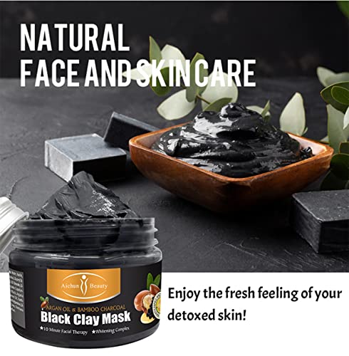 AICHUN BEAUTY Clay Face Mask Deep Cleansing Exfoliation Soothing Repair Remove Blackheads Facial Moisturizing Anti-Acne