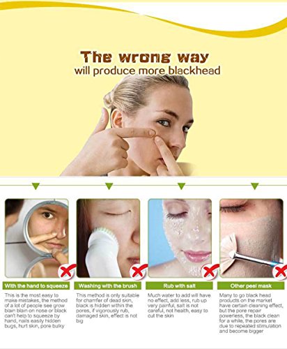 Aichun Beauty Mask Caviar Purifying Peel Off Blackhead Remover Deep Cleansing Facial Clean 120ml