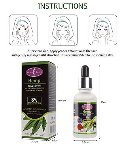 AICHUN BEAUTY Face Serum Soothes Moisturizing Anti-Acne Repair Facial Skin Care 30ml