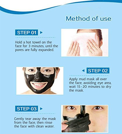 AICHUN BEAUTY Dead Sea Mud Peeling Off Face Mask Blackhead Remover Facial Mask 120ml