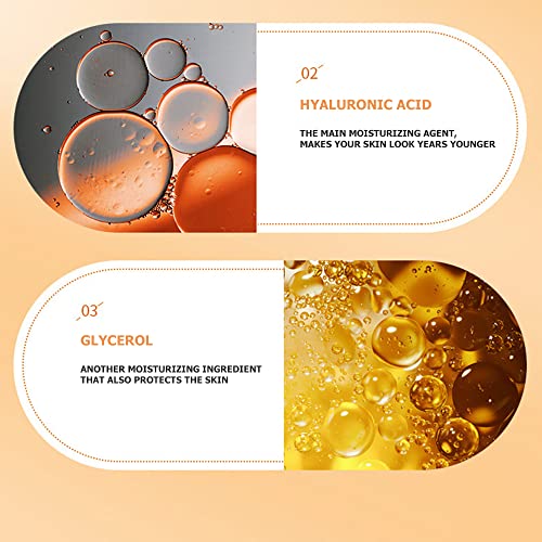 BIOAQUA Vitamin C Moisturizing Face Essence Cream Facial Cleansing Smoothing Oily Dry Skin Acne Repair 50g 1.76oz