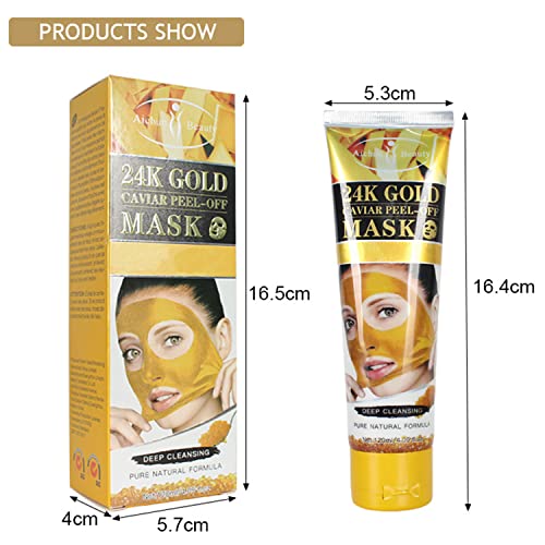 AICHUN BEAUTY Peel-Off Facial Mask Deep Cleansing Oil & Dirt Pores Face Skin Recover Vitamin A & E 120ml/4.05fl.oz