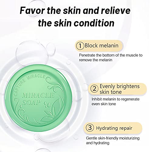 AICHUN BEAUTY Handmade Essence Soap Deep Cleaning Moisturizing Repair Oil Control Skincare 100ml