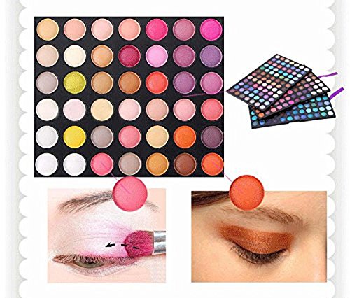 DISAAR Beauty 252 Full Colors Eyeshadow Pallete Professional Matte Makeup Eye Shadow Include Matte and Shimmer Colors