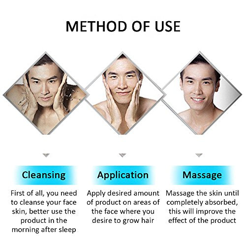 Men's Hair Beard Care 3in1 Set Oil Shampoo Wax Repair Mustache Fun Holiday Gift For Men 30ml + 100ml + 60g