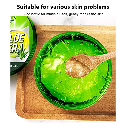 DISAAR Beauty 92% Aloe Vera Moisturizing Gel Soothing Primer Repair Acne Spots Prevents Rough Skin 300ml/10.43fl.oz