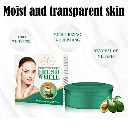 AICHUN BEAUTY Fresh White Honey Shea Butter Moisturizing Cream Remove Pimples Freckles 30ml