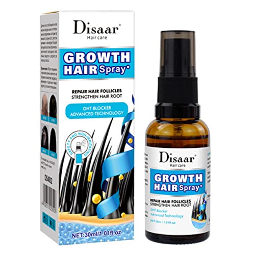 DISAAR Beauty Growth Hair Oil Spray Repair Follicles Strengthen Hair Root DHT Blocker Nourishing 30ml / 1.01fl.oz
