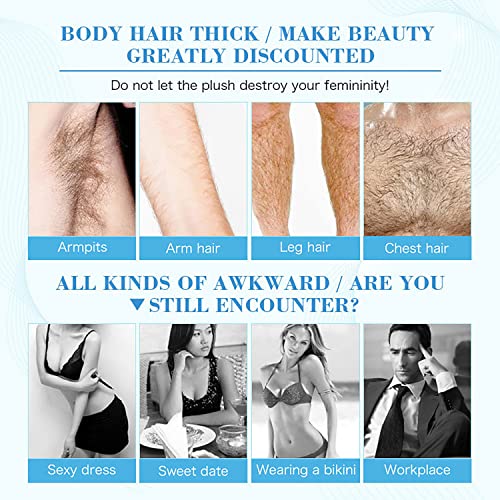 DISAAR BEAUTY 3 Minutes Quick Hair Removal Smooth Dry Sensitive Skin Face Armpits Legs Breasts Arms Bikini Area 100g/3.5oz