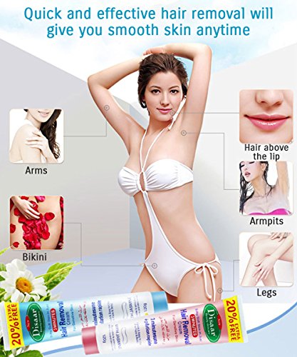 DISAAR Hair Removal Inhibitor Depilatory Cream Best Permanent Speedy Stop 120g