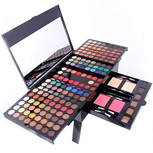 DISAAR Beauty 180 Colors Matte Eyeshadow Makeup Powder Blush Brow Powder Eyeliner