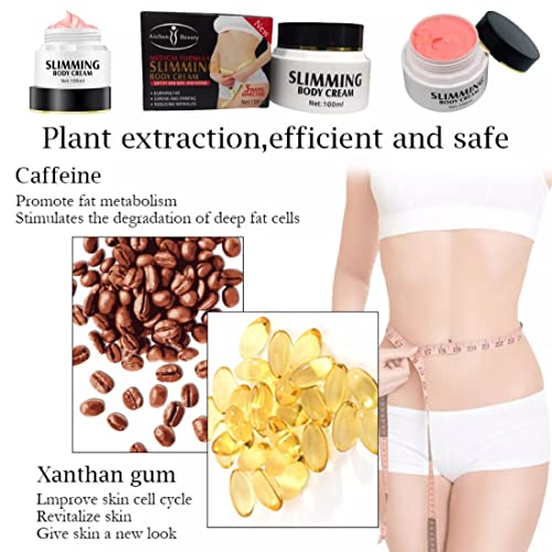 AICHUN BEAUTY Slimming Body Cream Burning Fat Shrinking Firming Reducing Wrinkles Non-Irritating 3 days Effective 100ml 3.4 oz